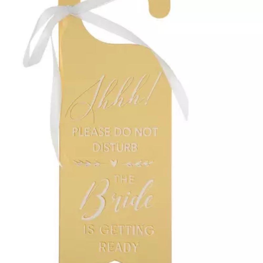 Gold and White Party Decorations Elegant Tags